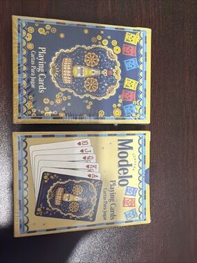 ModelCo Blue & Gold Playing Cards - ModelCo Branded Deck